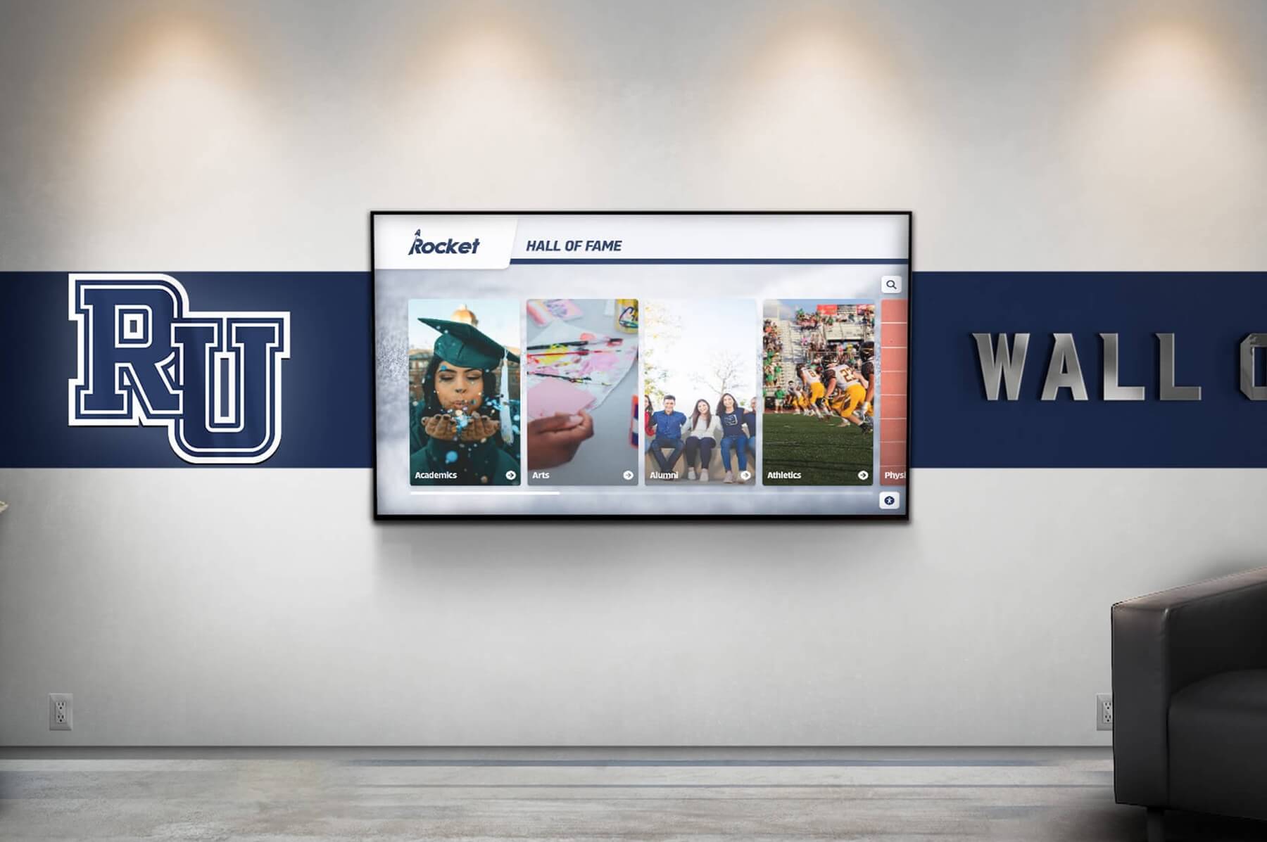 Digital Wall of Fame Install